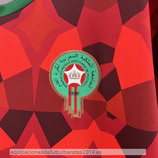 Nuevo Tailandia Especial Camiseta Marruecos 2024 Rojo Baratas